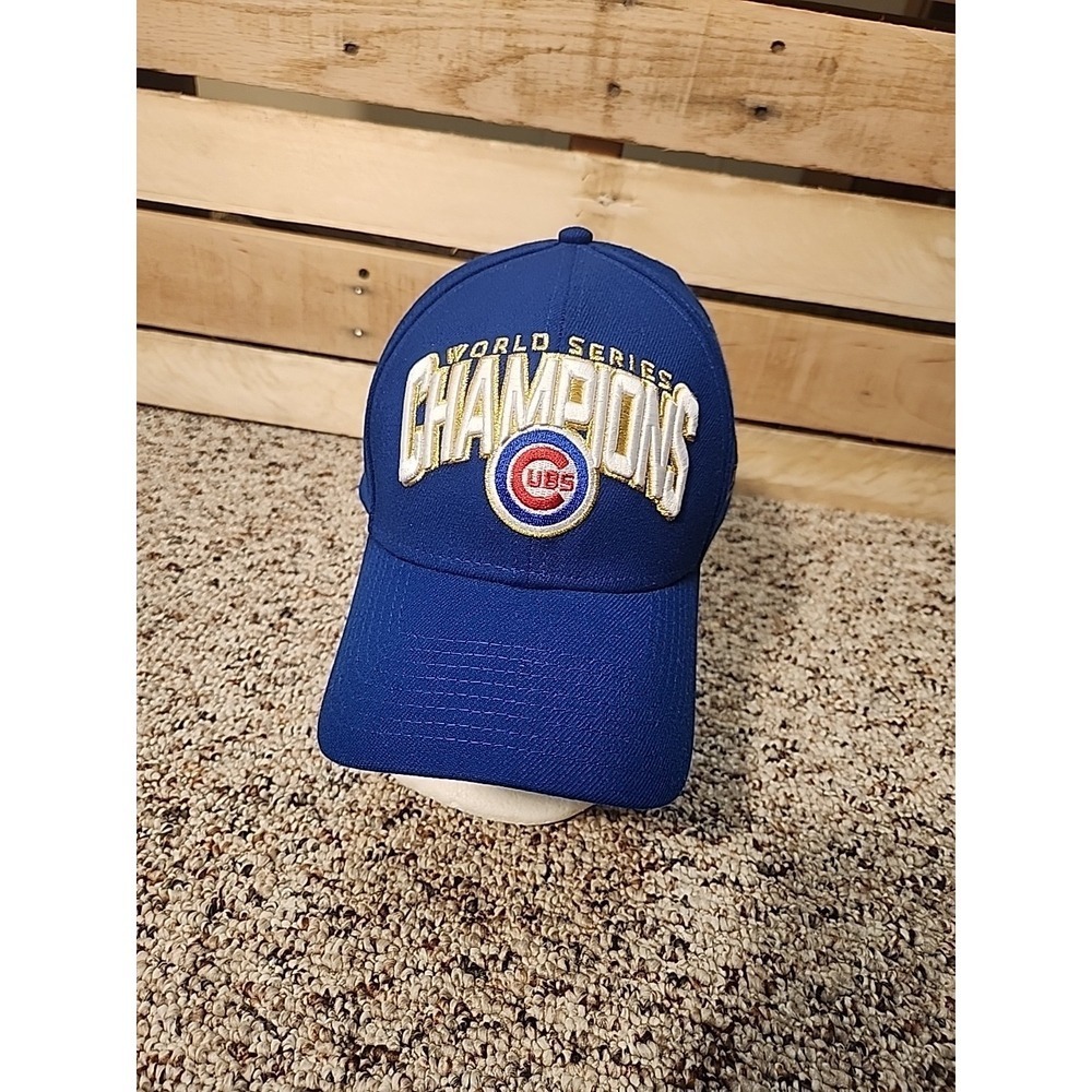 New Era Chicago Cubs "World Series Champion" 39Thirty Flex-Fit Hat Medium/Large